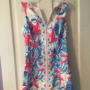 Lilly Pulitzer SheSheShells Janice shift dress.